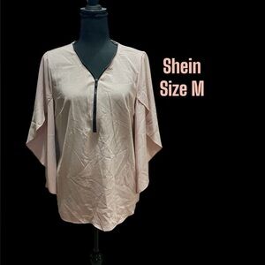 NWOT SHEIN SIZE M PULLOVER TOP WITH BUTTERFLY SLEEVES